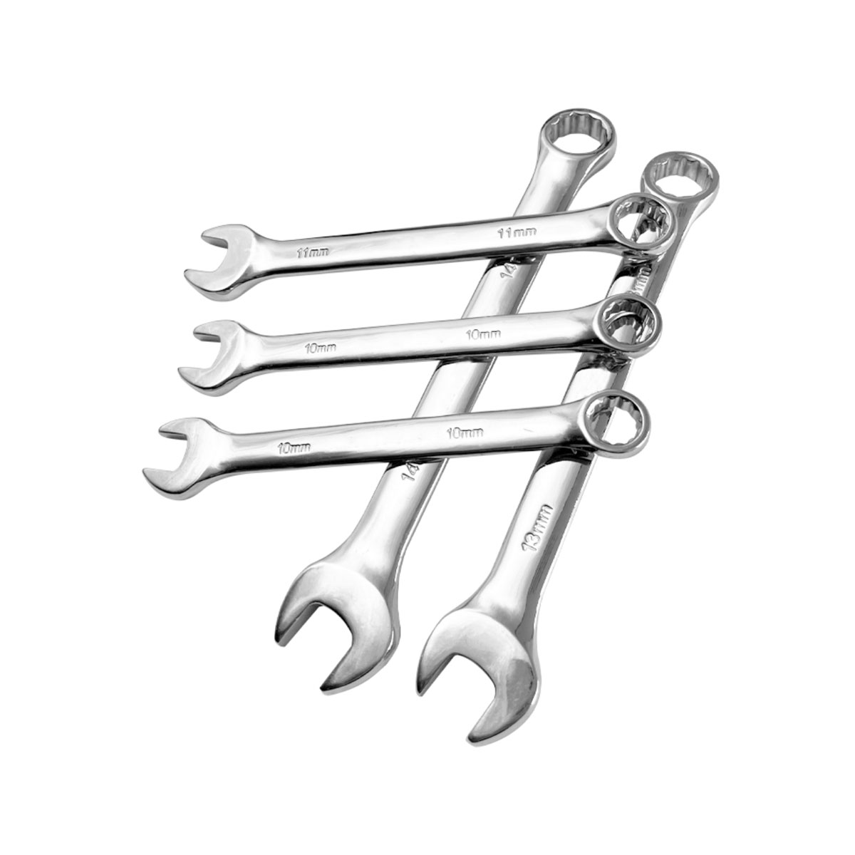 Инструменты для ремонта Комбинированный набор накидных ключей из углеродистой стали с одним открытым концом